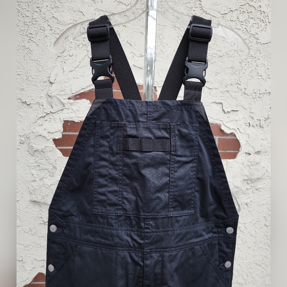 SMALL SHORT Delta Airlines Ground Crew Maintenance Insulated Overalls Bib Black - Picture 4 of 16